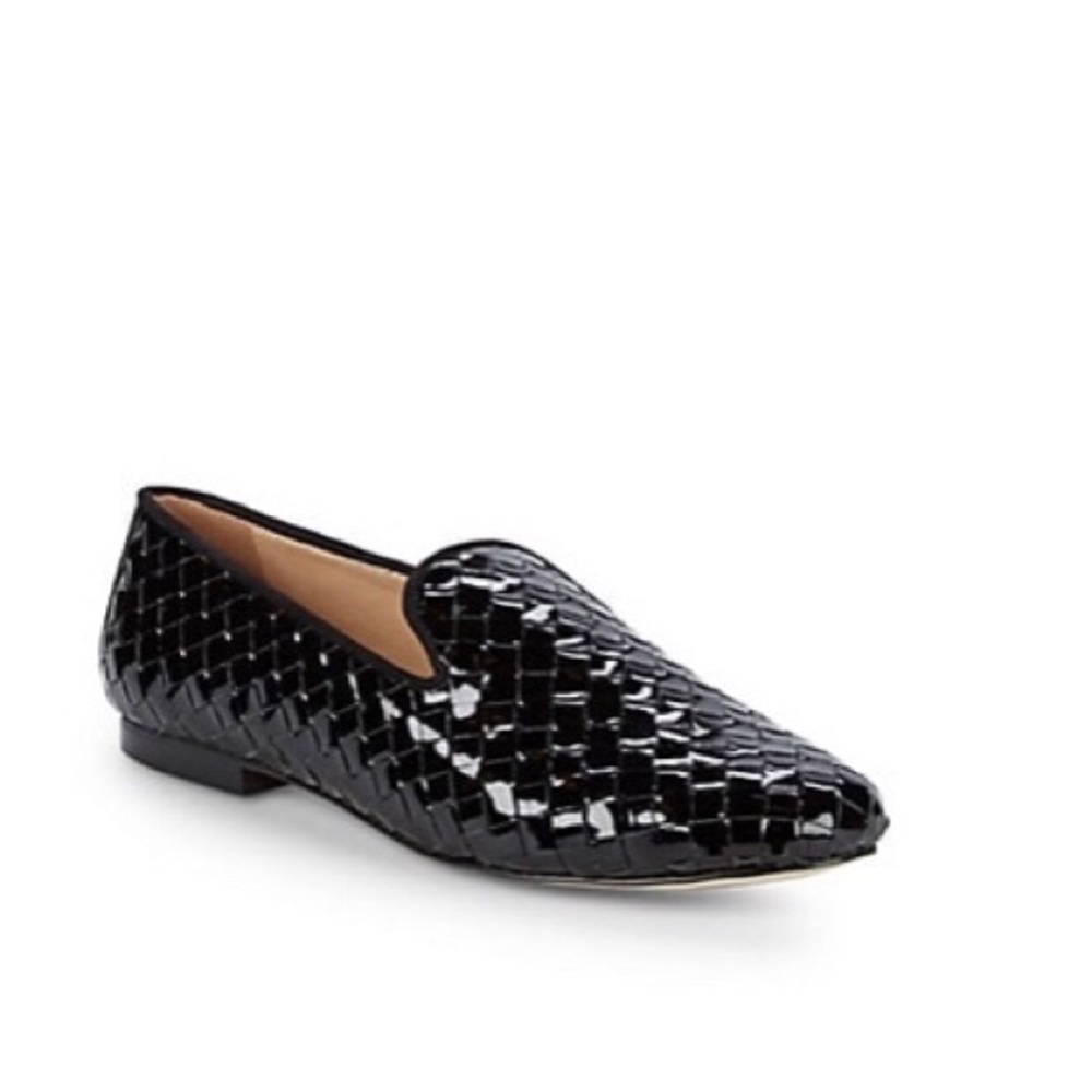 Brand new Ava &Aiden woven patent leather shoes